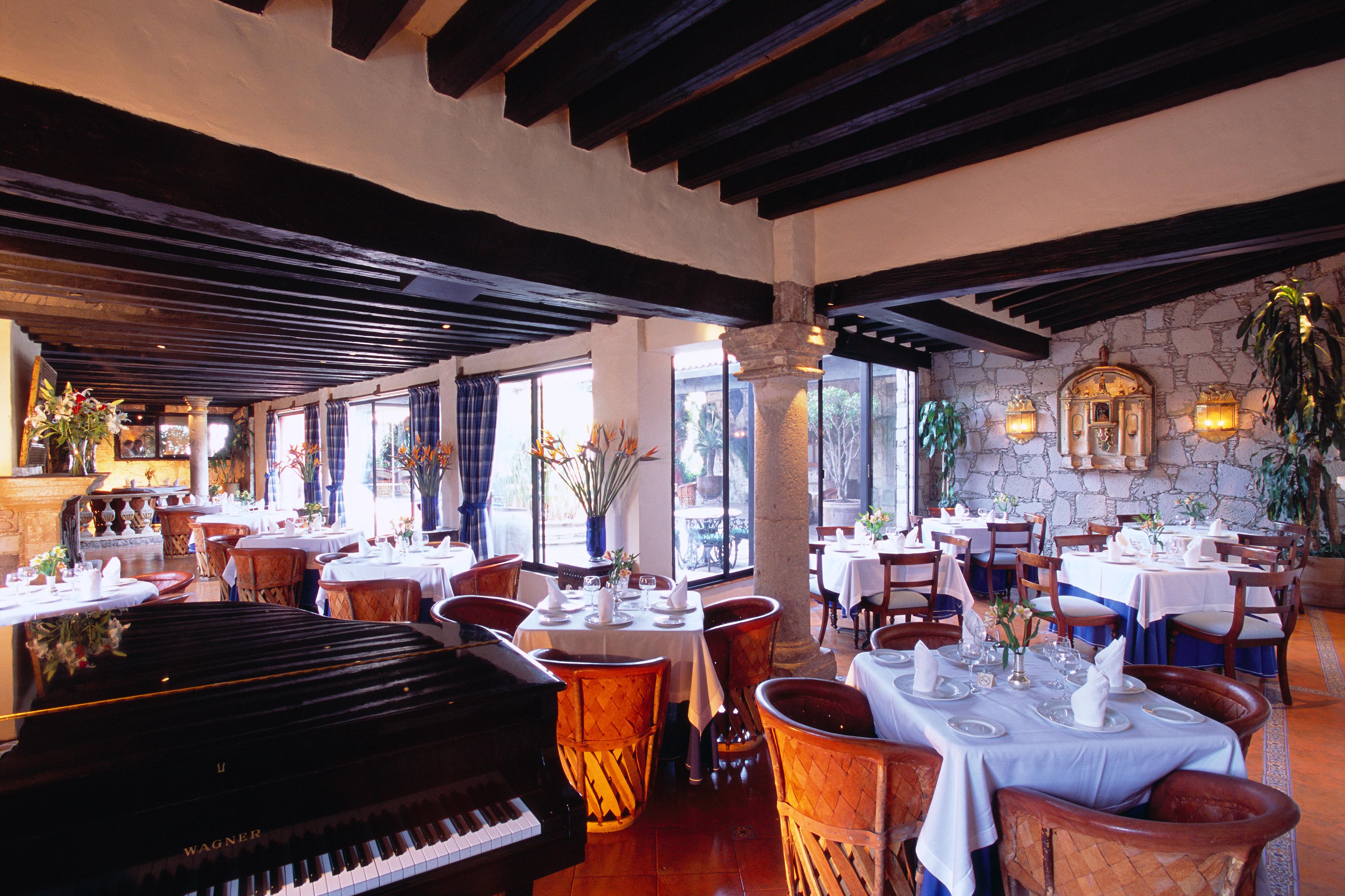 Villa Montana Hotel & Spa Morelia Restoran foto